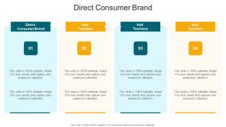 Direct Consumer Brand In Powerpoint And Google Slides Cpb
