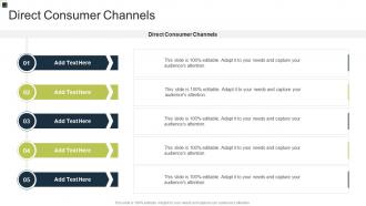 Direct Consumer Channels In Powerpoint And Google Slides Cpb