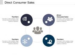 Direct consumer sales ppt powerpoint presentation gallery designs download cpb