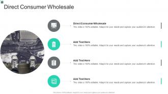 Direct Consumer Wholesale In Powerpoint And Google Slides Cpb