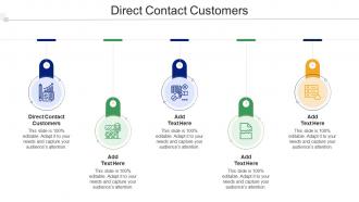 Direct Contact Customers In Powerpoint And Google Slides Cpb