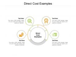Direct cost examples ppt powerpoint presentation gallery objects cpb