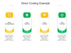 Direct costing example ppt powerpoint presentation infographic template graphics cpb