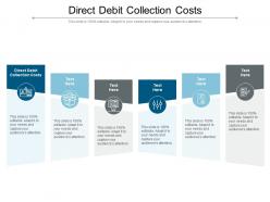 Direct debit collection costs ppt powerpoint presentation show sample cpb