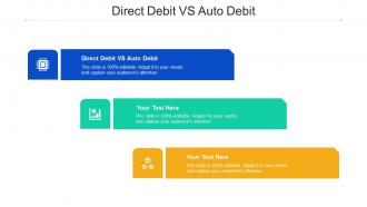 Direct Debit Vs Auto Debit Ppt Powerpoint Presentation File Visuals Cpb
