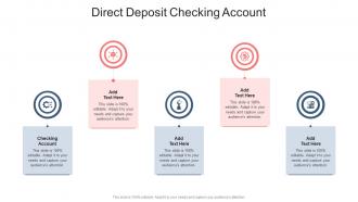 Direct Deposit Checking Account In Powerpoint And Google Slides Cpb