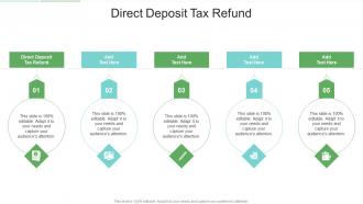 Direct Deposit Tax Refund In Powerpoint And Google Slides Cpb