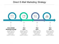 Direct e mail marketing strategy ppt powerpoint presentation icon templates cpb