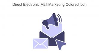 Direct Electronic Mail Marketing Colored Icon In Powerpoint Pptx Png And Editable Eps Format