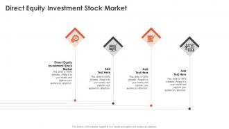 Direct Equity Investment Stock Market In Powerpoint And Google Slides Cpb