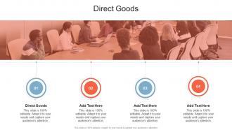 Direct Goods In Powerpoint And Google Slides Cpb