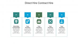 Direct hire contract hire ppt powerpoint presentation slides mockup cpb