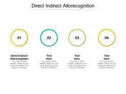 Direct indirect allorecognition ppt powerpoint presentation icon portfolio cpb
