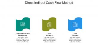 Direct indirect cash flow method ppt powerpoint presentation file examples cpb
