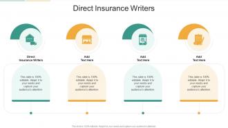 Direct Insurance Writers In Powerpoint And Google Slides Cpb