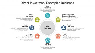 Direct investment examples business ppt powerpoint presentation styles styles cpb
