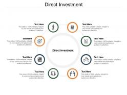 Direct investment ppt powerpoint presentation icon design templates cpb