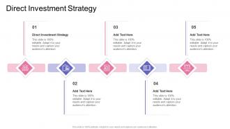 Direct Investment Strategy In Powerpoint And Google Slides Cpb