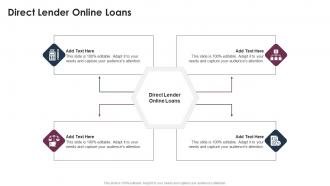 Direct Lender Online Loans In Powerpoint And Google Slides Cpb