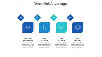 Direct mail advantages ppt powerpoint presentation show information cpb