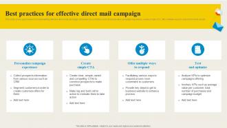 Direct Mail Marketing Best Practices For Effective Direct Mail Campaign