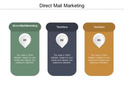 Direct mail marketing ppt powerpoint presentation icon graphics design cpb