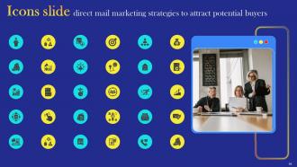 Direct Mail Marketing Strategies To Attract Potential Buyers Powerpoint Presentation Slides Analytical Images