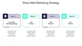 Direct Mail Marketing Strategy In Powerpoint And Google Slides Cpb