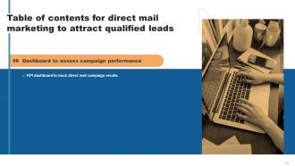 Direct Mail Marketing To Attract Qualified Leads Powerpoint Presentation Slides Designed Slides