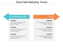 Direct mail marketing trends ppt powerpoint presentation file visuals cpb