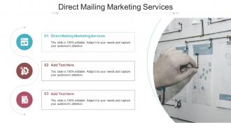 Direct Mailing Marketing Services In Powerpoint And Google Slides Cpb