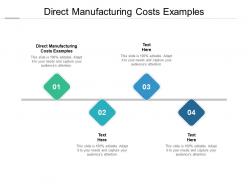 Direct manufacturing costs examples ppt powerpoint presentation professional cpb