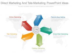 Direct marketing and tele-marketing powerpoint ideas