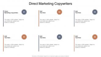 Direct Marketing Copywriters In Powerpoint And Google Slides Cpb