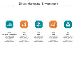 Direct marketing environment ppt powerpoint presentation portfolio example cpb