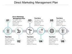 Direct marketing management plan ppt powerpoint presentation deck cpb