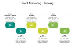 Direct marketing planning ppt powerpoint presentation portfolio templates cpb