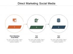 Direct marketing social media ppt powerpoint presentation infographic template themes cpb