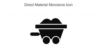 Direct Material Monotone Icon In Powerpoint Pptx Png And Editable Eps Format