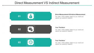Direct Measurement VS Indirect Measurement Ppt Powerpoint Presentation Slides Cpb