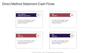 Direct Method Statement Cash Flows In Powerpoint And Google Slides Cpb