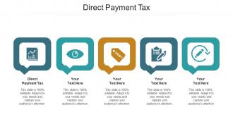 Direct Payment Tax Ppt Powerpoint Presentation Infographic Template Image Cpb