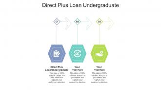 Direct plus loan undergraduate ppt powerpoint presentation show diagrams cpb