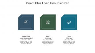 Direct plus loan unsubsidized ppt powerpoint presentation professional styles cpb