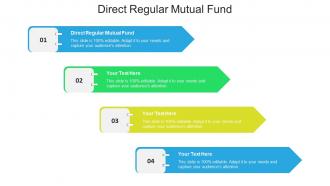 Direct regular mutual fund ppt powerpoint presentation pictures inspiration cpb