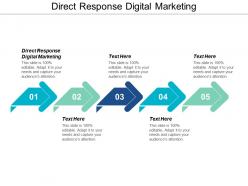 Direct response digital marketing ppt powerpoint presentation file guidelines cpb