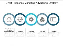Direct response marketing advertising strategy ppt powerpoint presentation icon ideas cpb