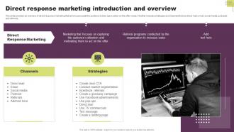 Direct Response Marketing Introduction And Overview Guide To Direct Response Marketing