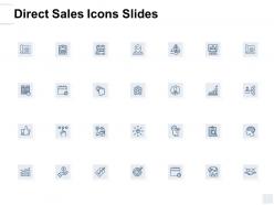 Direct sales icons slides a130 ppt powerpoint presentation icon ideas