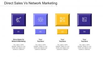 Direct Sales Vs Network Marketing Ppt Powerpoint Presentation Professional Cpb